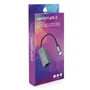 Nanocable Conversor USB-C a Ethernet Gigabit 10/100/1000 Mbps, Gris, 15 cm